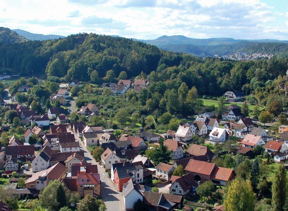 Blick auf Erfweiler - Foto: Jacques Noll